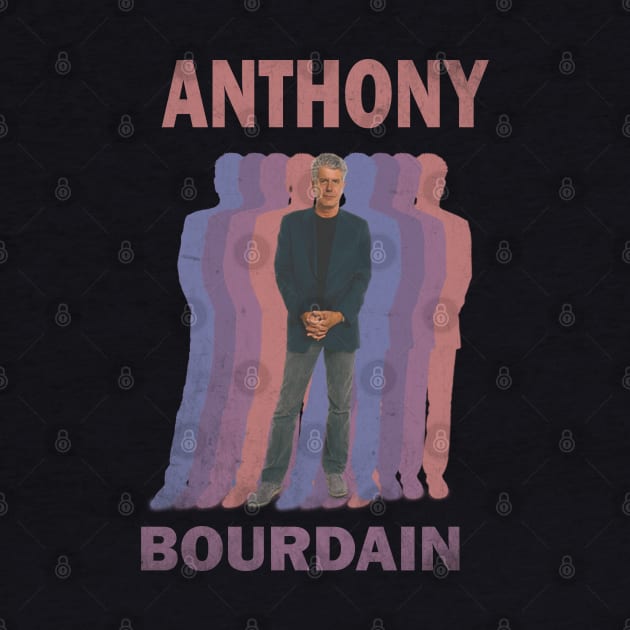 Anthony Bourdain Colour by HighRollers NFT